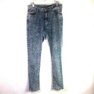 Geso Blue Jeans Size 15 Acid Washed Stretchy *B1